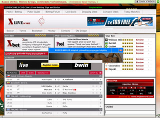 LIVESCORE - ფსონები           
